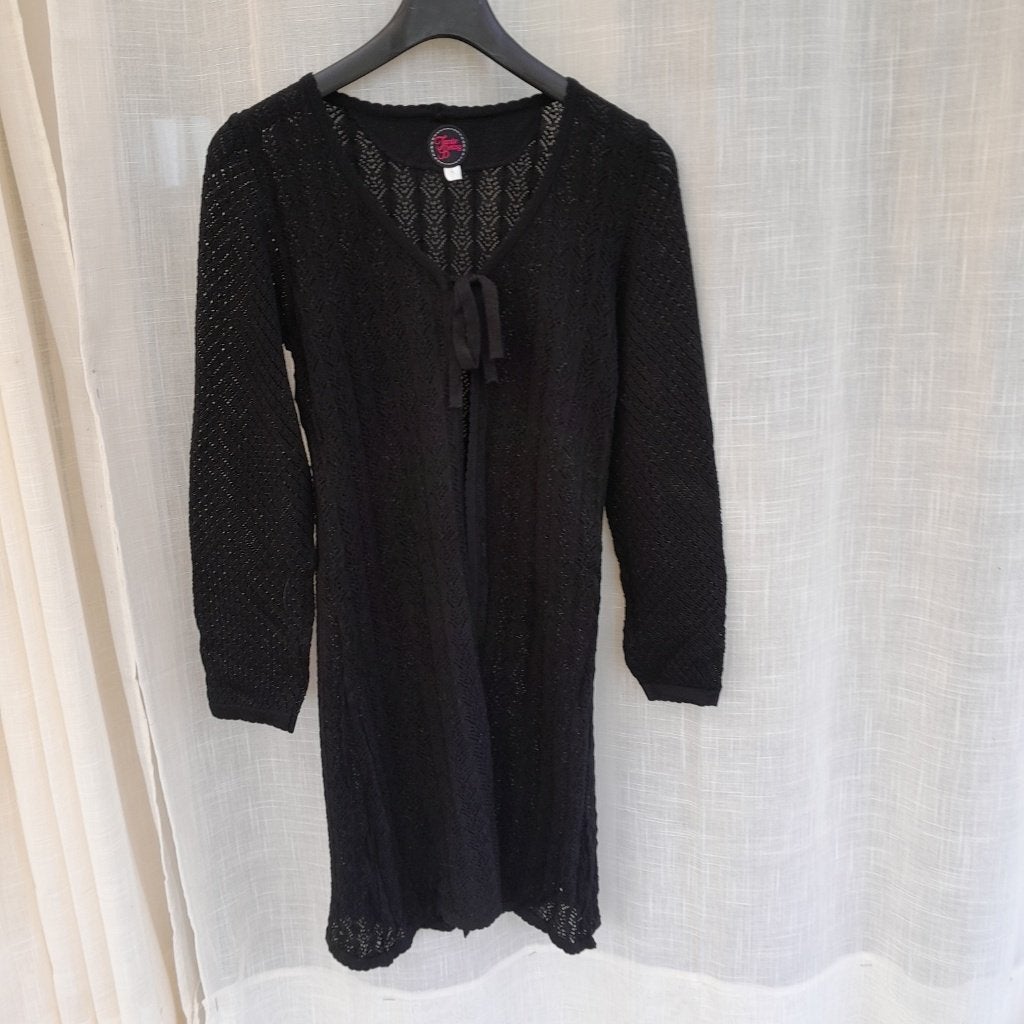 Tante Betsy lang vest gebreid zwart L nieuw, Tante Betsy, Zwart, Maat 42/44 (L), Nieuw