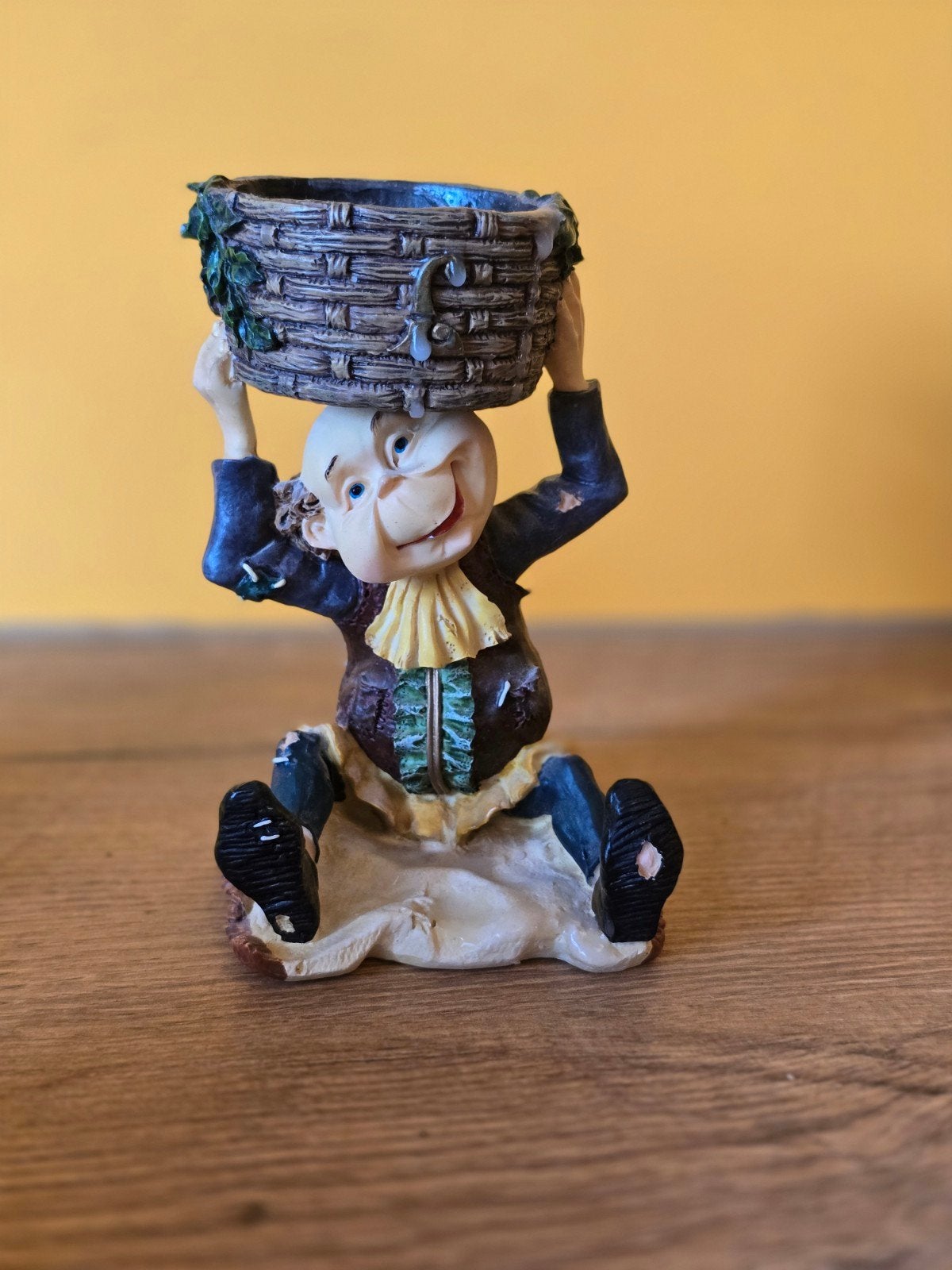 Laaf beeldje met mandje waxinelichtje - The Laaf Collection, Ophalen of Verzenden, Zo goed als nieuw, Laaf