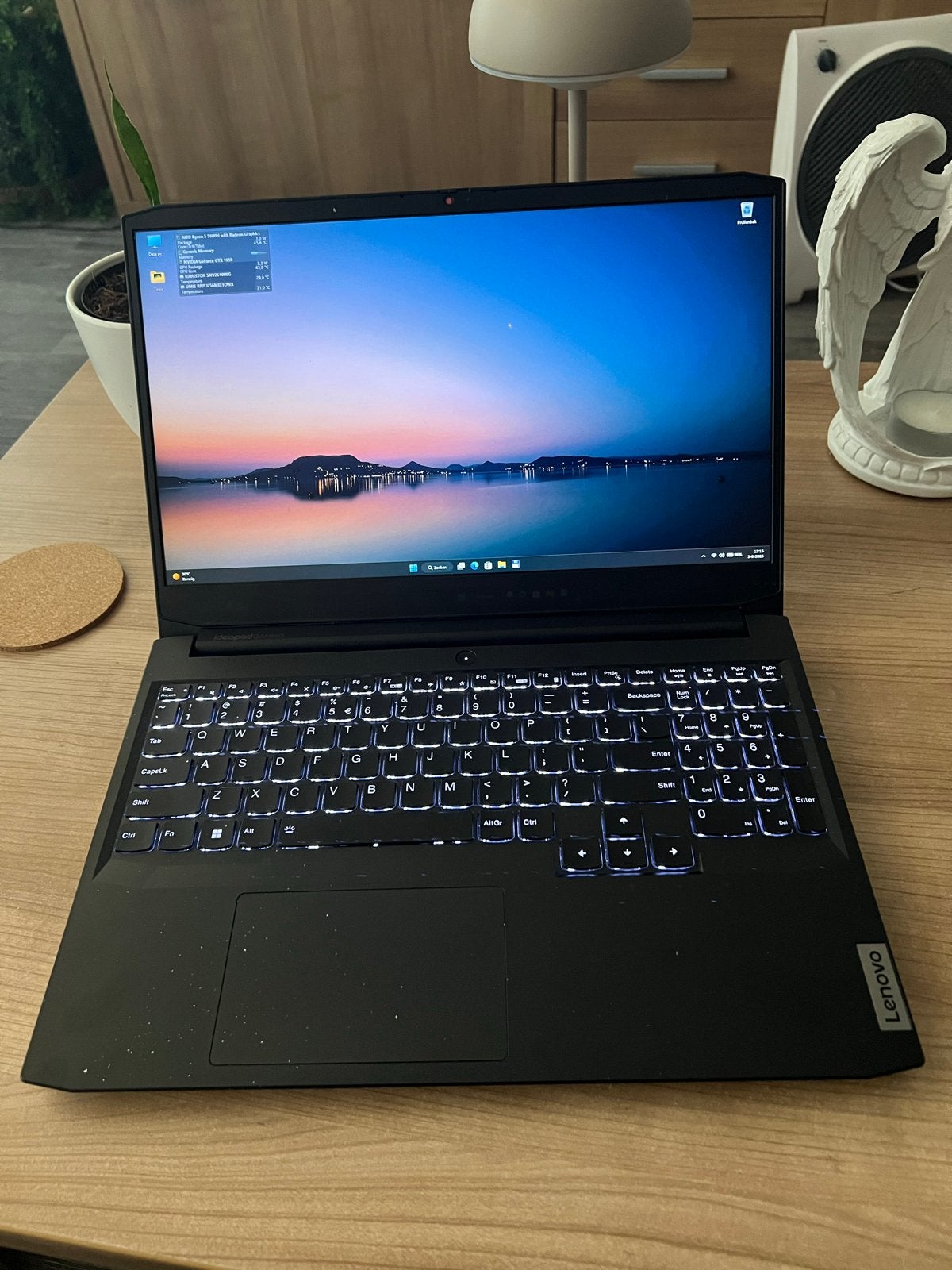 Lenovo G3 Gaming Laptop - Ryzen 5 5600H, GTX 1650, Ophalen, Gebruikt, Gaming, SSD