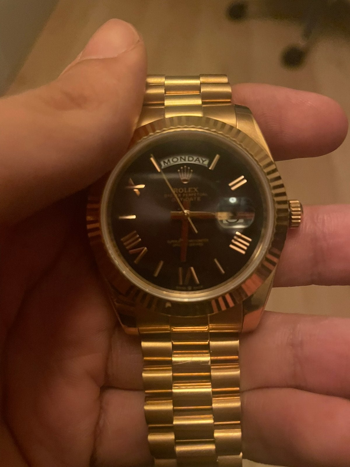 Rolex horloge, Staal, Polshorloge, Ophalen of Verzenden, Zo goed als nieuw