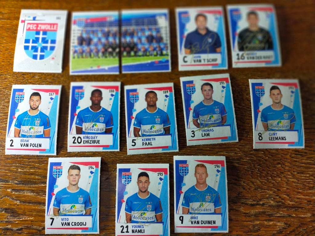 PEC Zwolle stickers, Verzamelen, Ophalen of Verzenden