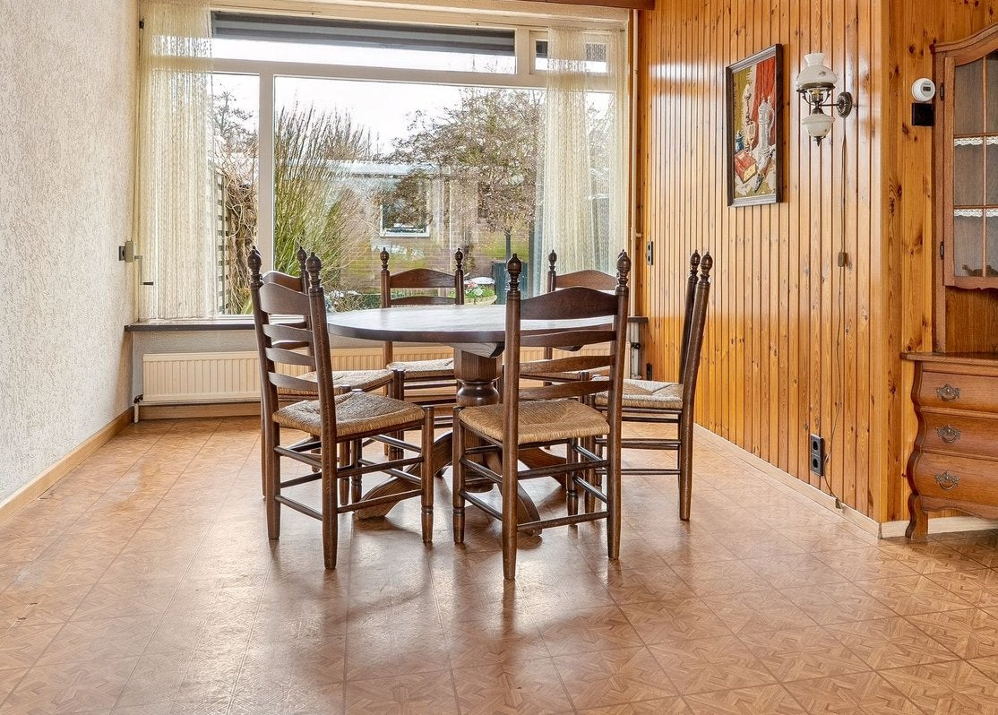 6 stoelen, Ophalen, Gebruikt, Bruin