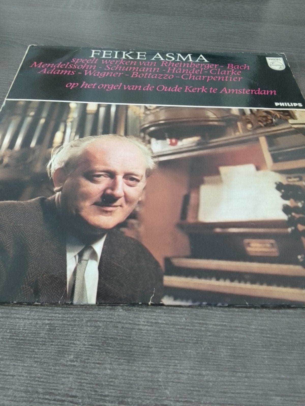 Feike Asma - Orgelwerken Oude Kerk Amsterdam LP, Ophalen, Gebruikt, Overige typen, Romantiek