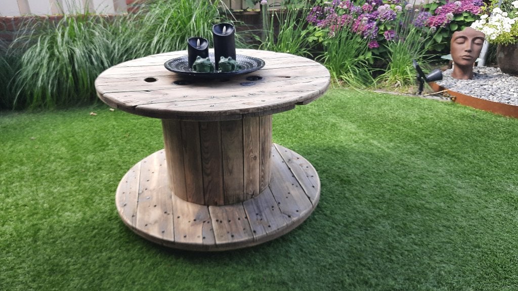 tuintafel/ salontafel, Ophalen, 50 tot 100 cm, Rond, Nieuw