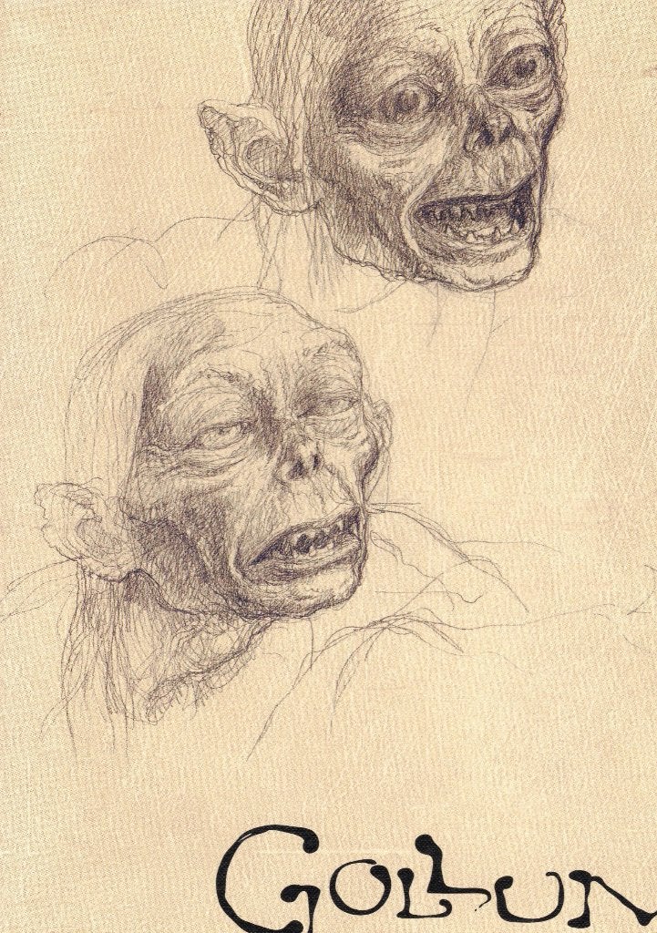 The Gollum Smeagol Collectible, Ophalen of Verzenden, Zo goed als nieuw, Overige typen