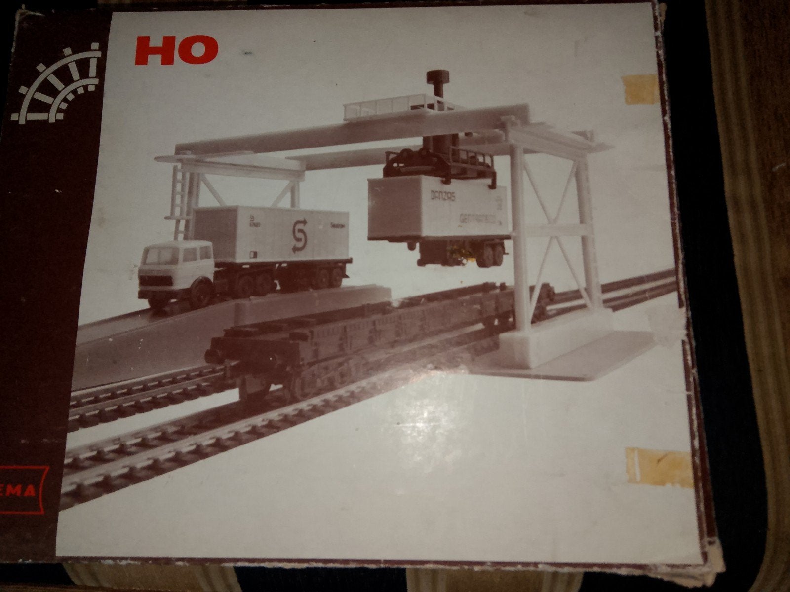 Hema / Lima  HO - Havenkraan Set met doos zoldervondst, Ophalen of Verzenden, Gebruikt, Gelijkstroom, Overige merken