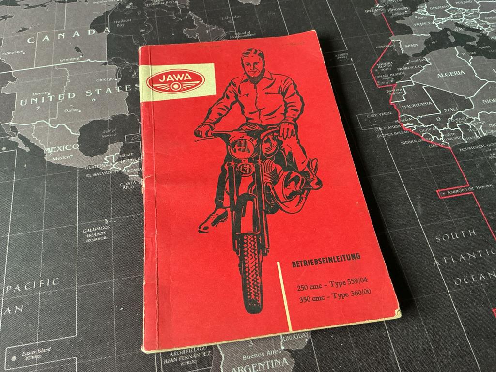 Jawa Motorfiets Handleiding 250/350 ccm Type 559/04 360/00, Verzenden, Overige merken
