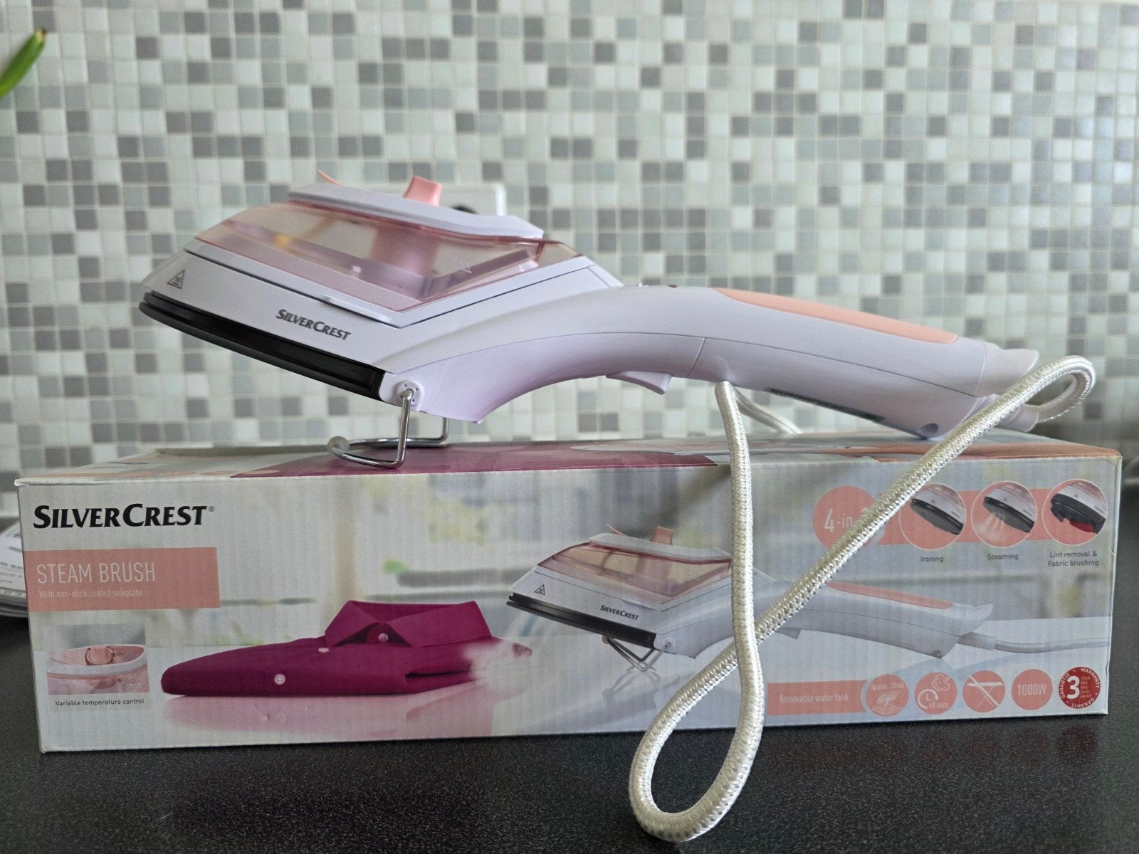 Silvercrest steam brush, Ophalen of Verzenden, Zo goed als nieuw