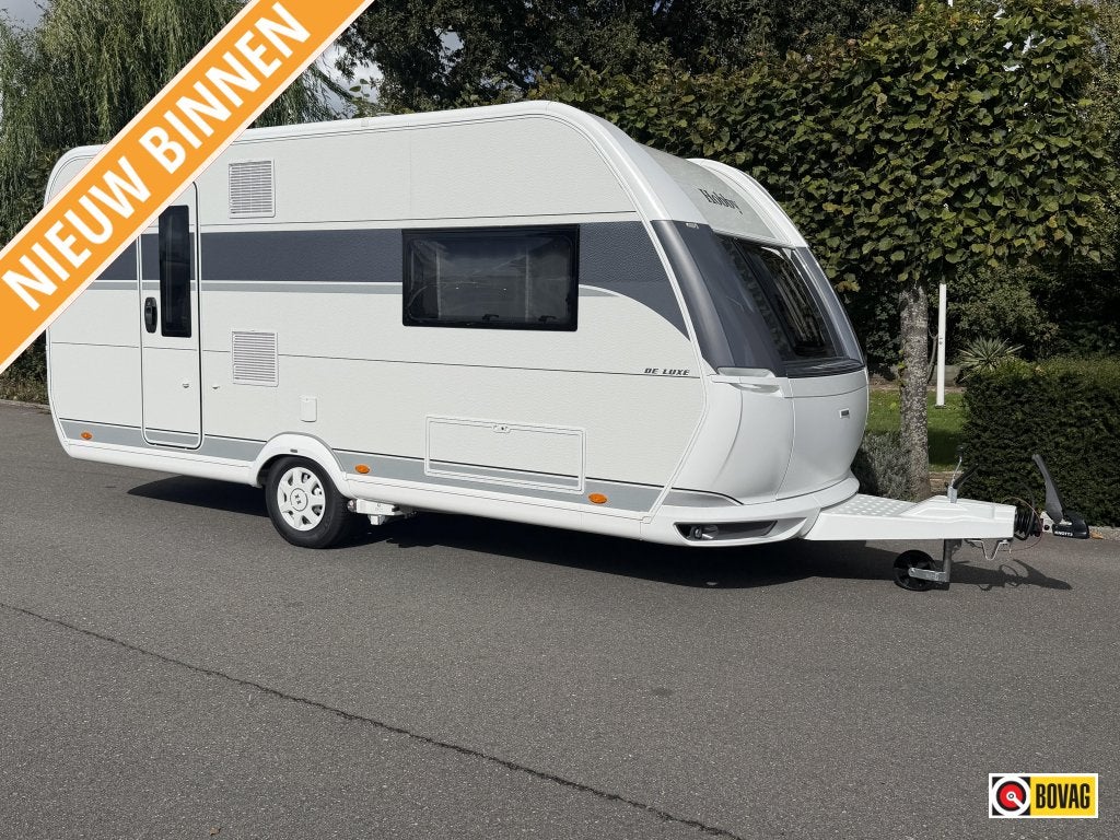Hobby De Luxe 460 SL Moverpakket,nieuw ongebr., Caravans en Kamperen, Hobby, Bedrijf, Treinzit, Tot en met 3