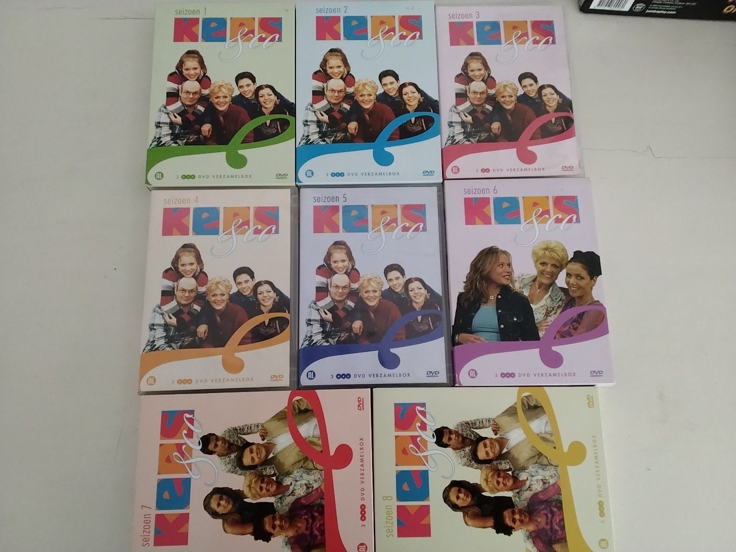 Kees & Co seizoen 1 t/m 8 compleet Nederlandse komedie, Alle leeftijden, Zo goed als nieuw, Komedie, Complete serie
