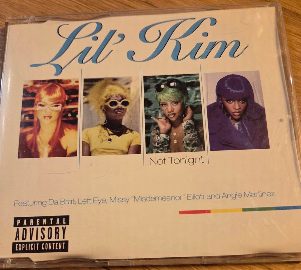 Lil' Kim - Not Tonight CD Single, Ophalen, Gebruikt, Maxi-single, 1 single