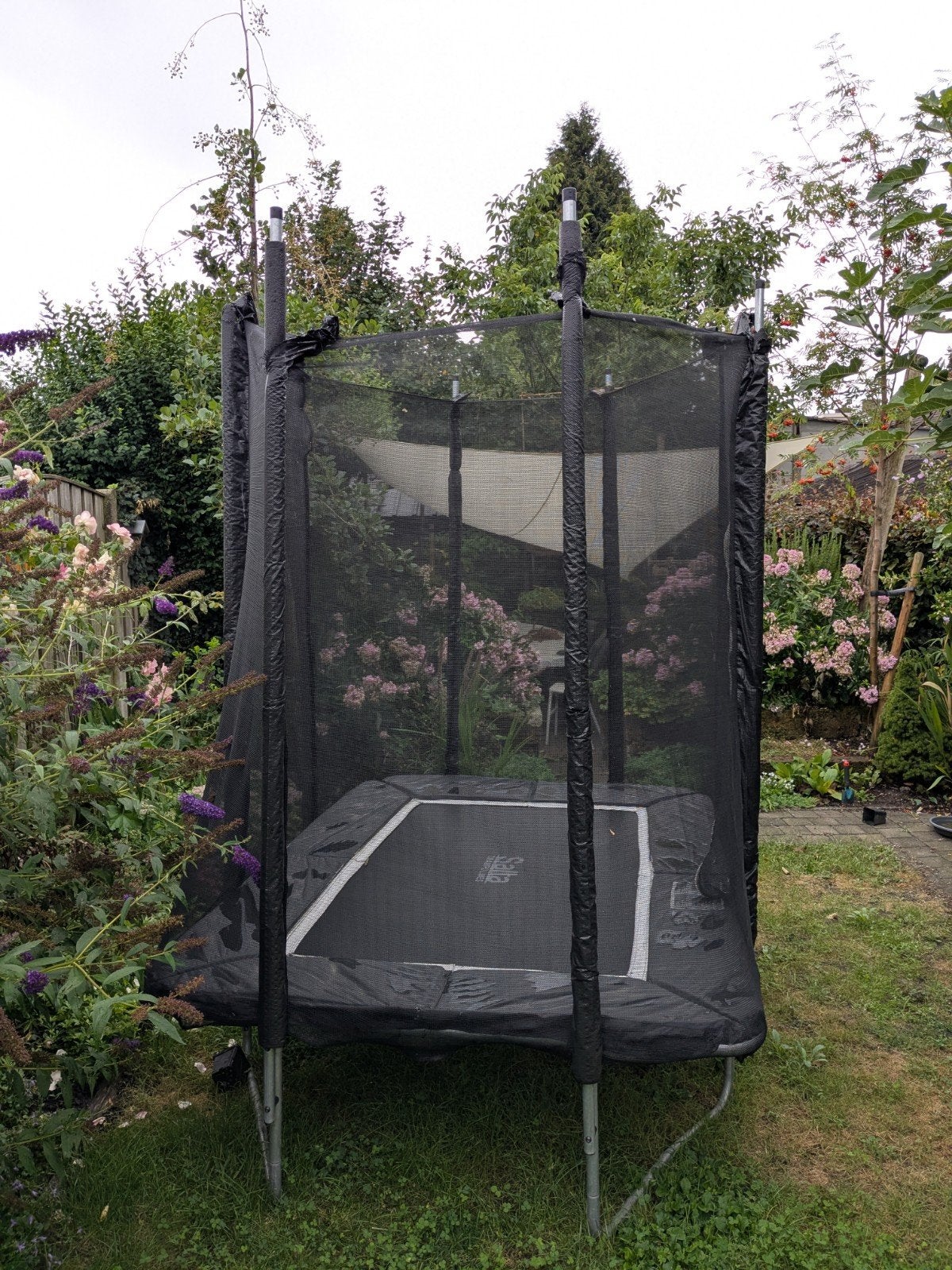 Salta Trampoline met veiligheidsnet, Kinderen en Baby's, Speelgoed | Buiten | Trampolines, Ophalen, Gebruikt