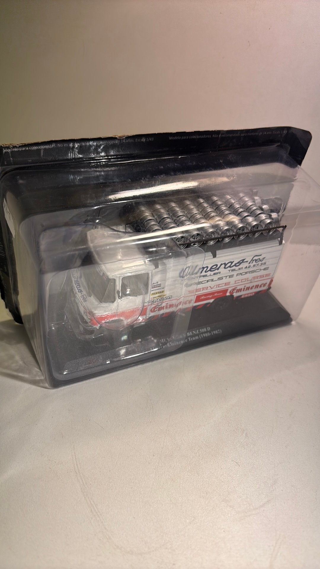 Mercedes benz 508 d rally team 1980 die cast 1.43, Overige merken, Auto, Ophalen of Verzenden, Zo goed als nieuw