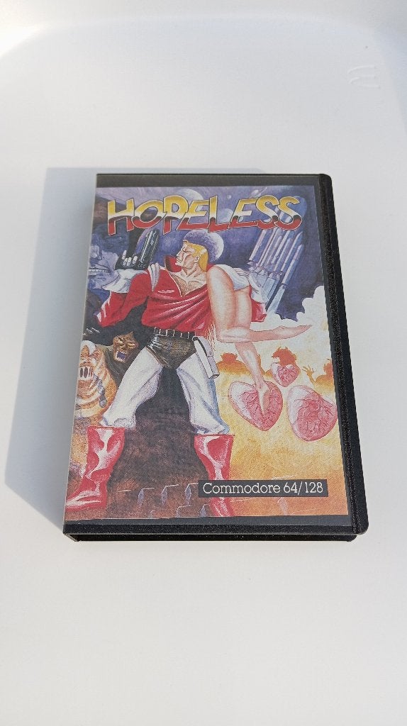 ultra rare Commodore 64/128 Hopeless - compleet, Ophalen of Verzenden, Commodore C 64