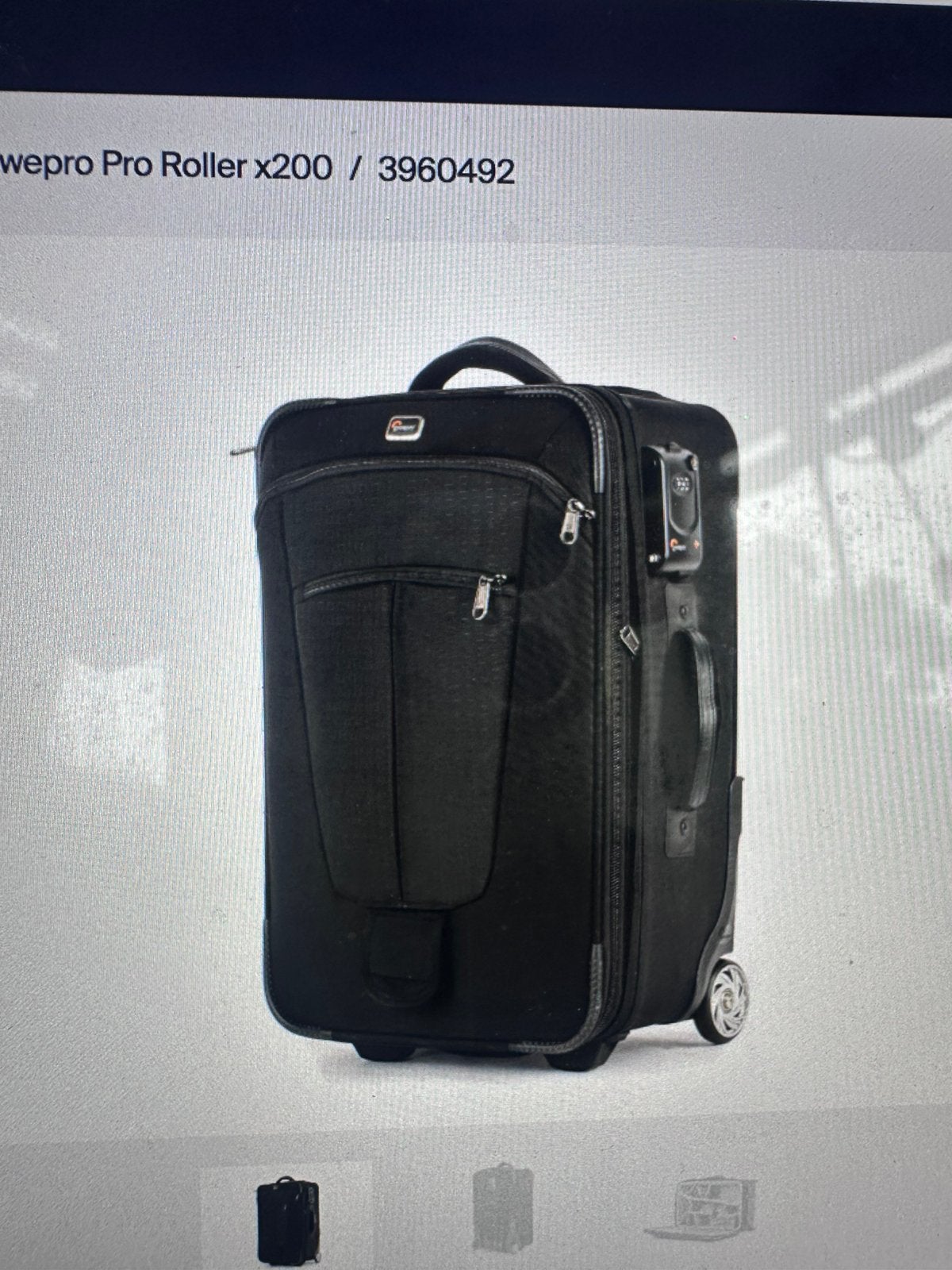 TE KOOP: Lowepro Pro Roller X200 fototas op wielen, Audio, Tv en Foto, Fotografie | Fototassen, Ophalen, Rolkoffer, Zwart, Zijvakken