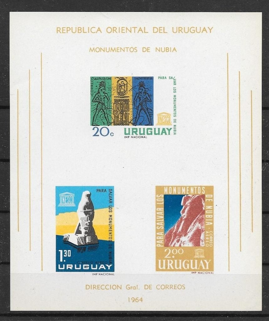 Uruguay Michel blok 5 postfris, ongetand, Ophalen of Verzenden, Postfris, Zuid-Amerika