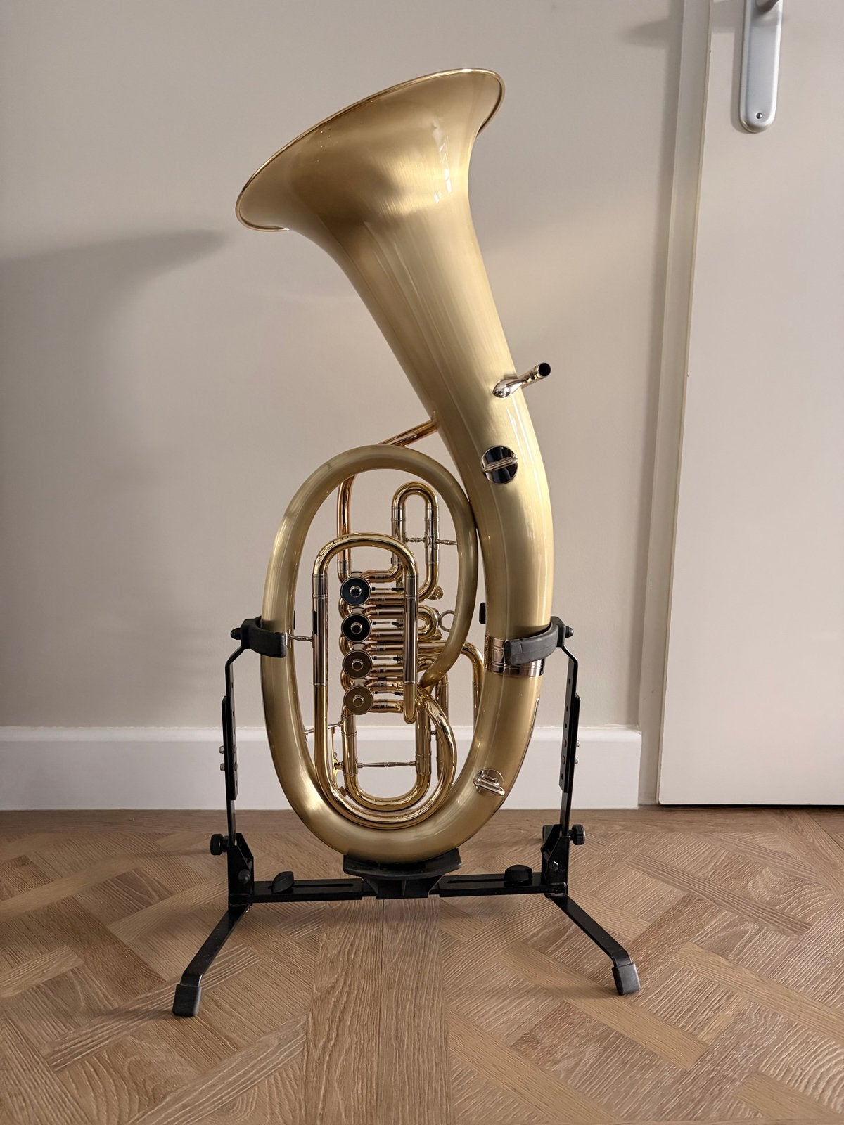 Miraphone 54L Premium 1100AG001 Bariton, Ophalen, Zo goed als nieuw, Euphonium of Tenortuba, Met koffer of draagtas