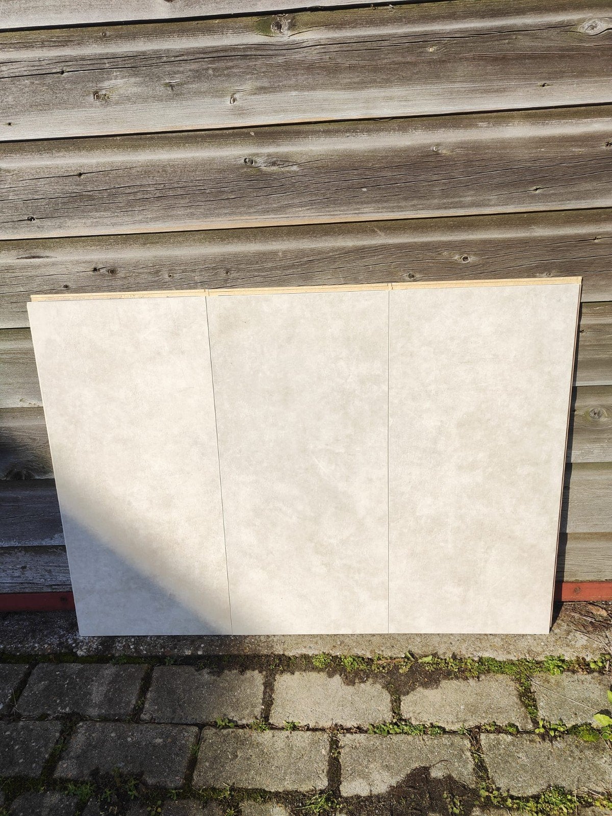 73m2 classen kliklaminaat grijze tegels / waterbestendig!, Ophalen, Overige materialen, 10 m² of meer