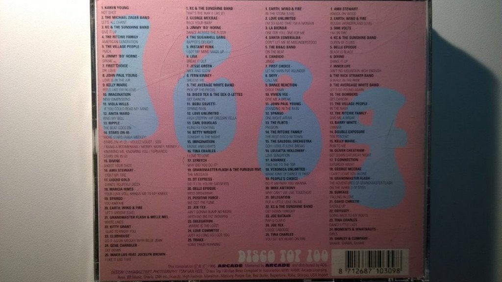 Disco Top 100 (4 CD), Ophalen of Verzenden, Zo goed als nieuw, Pop, Album