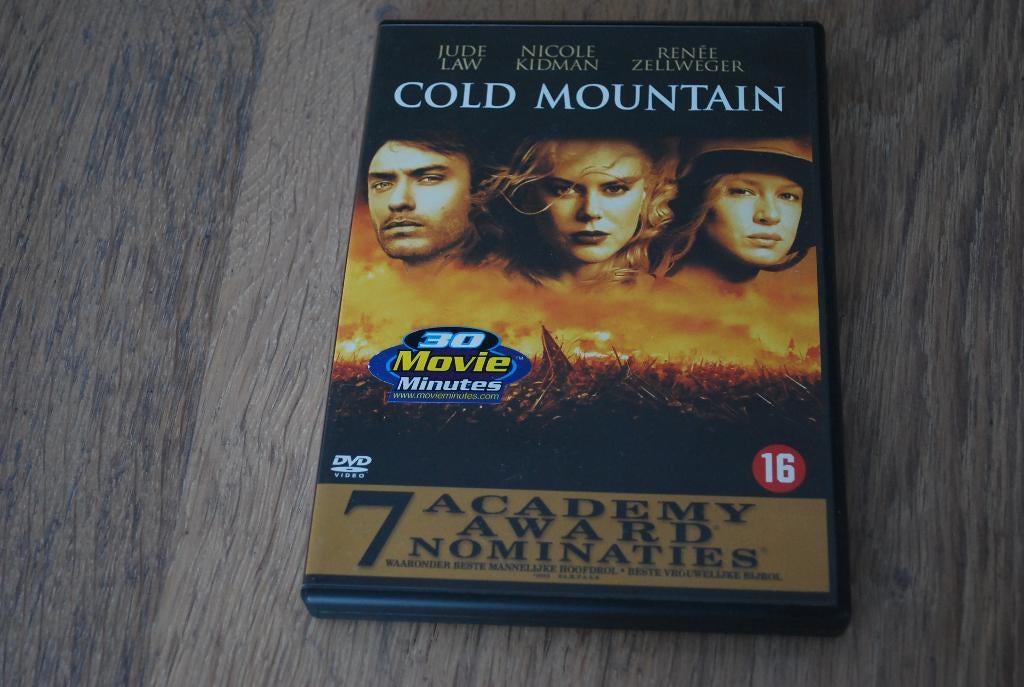 Cold Mountain - Nicole Kidman, Jude Law, Renee Zellweger, Vanaf 16 jaar, Ophalen of Verzenden, Zo goed als nieuw
