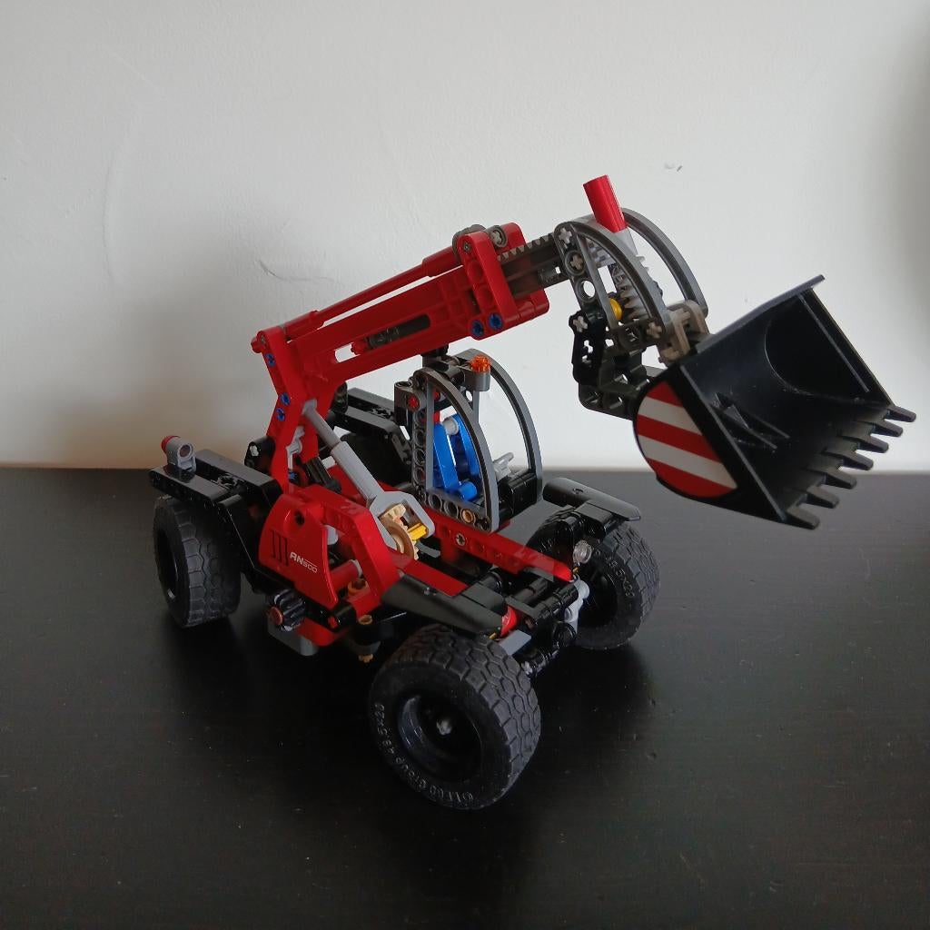 Lego Technic verreiker, Ophalen, Gebruikt, Lego, Compleet