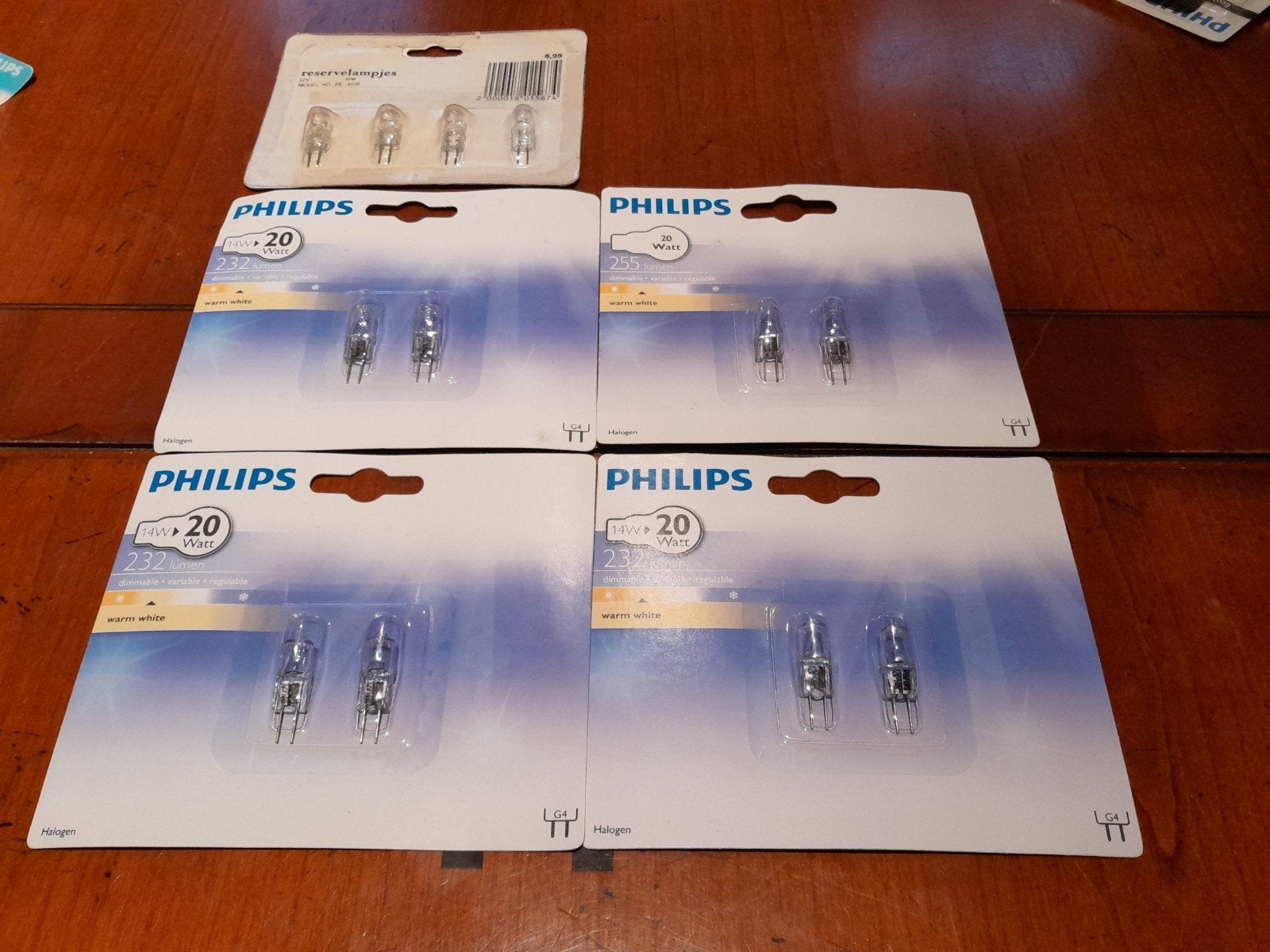 Halogeenlampen 10 en 20 watt, Minder dan 30 watt, Halogeen (gloei)lamp, Nieuw, Bipin of Steekvoet