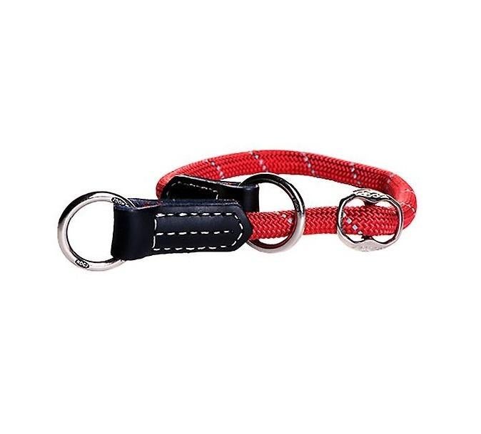 ROGZ Rope Nylon Halsband L Kopomtrek max. 45 cm Rood KOOPJE!, Ophalen of Verzenden, Nieuw