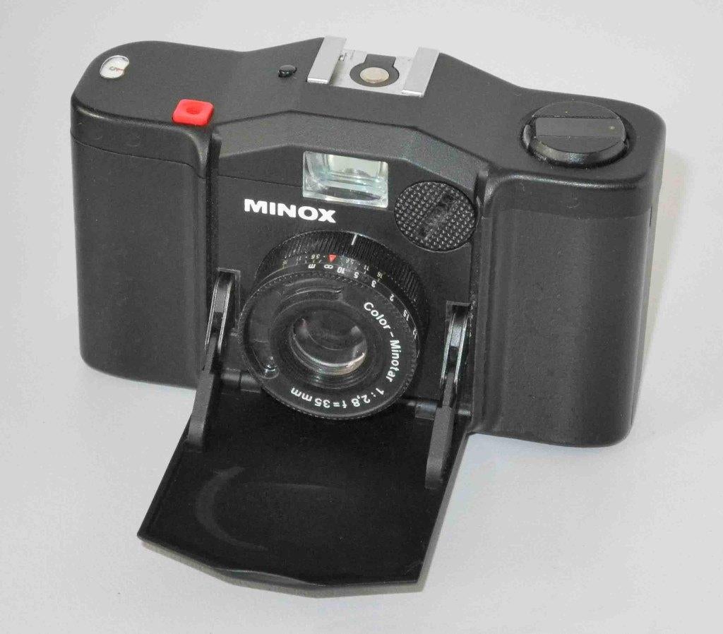 Minox 35 EL camera in tasje, Ophalen of Verzenden, Gebruikt, Compact, Overige Merken