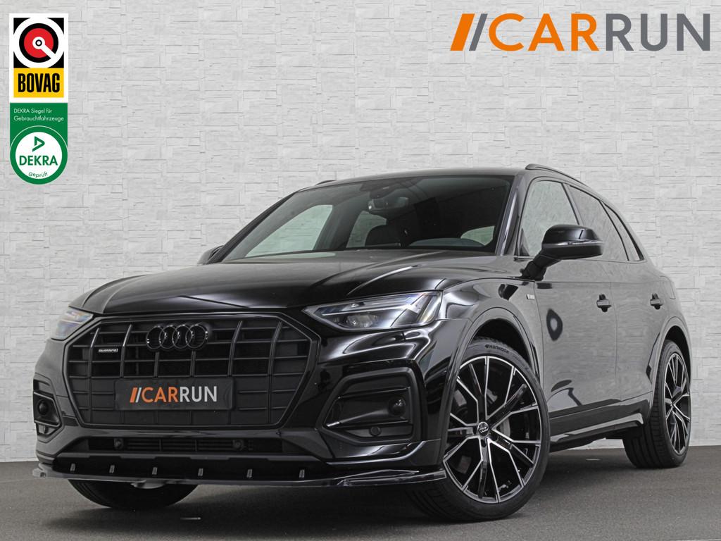 Audi Q5 50 TFSI e 300PK | Luchtvering | B&O Sound | Leder |, 12 maanden, Gebruikt, 4 cilinders, Zwart