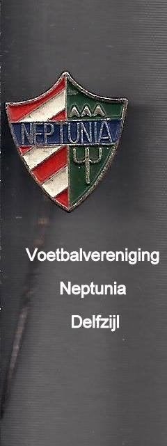 Sp2 speldje voetbalvereniging Neptunia Delfzijl, Ophalen of Verzenden, Gebruikt, Overige onderwerpen, Speldje of Pin