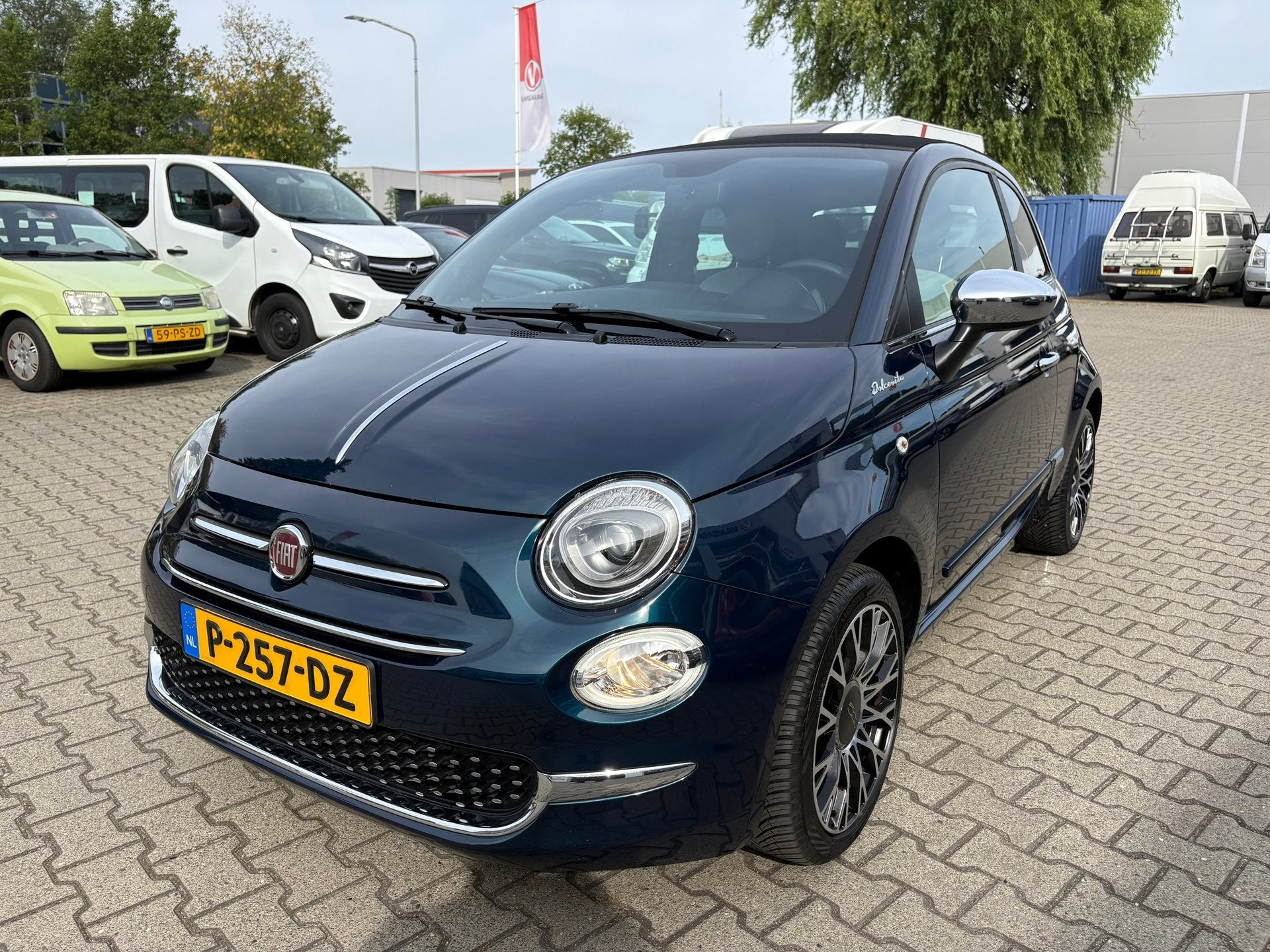 Fiat 500 C 1.0 Hybrid Dolcevita, Auto's, Fiat, 12 maanden, Stof, Gebruikt, Origineel Nederlands