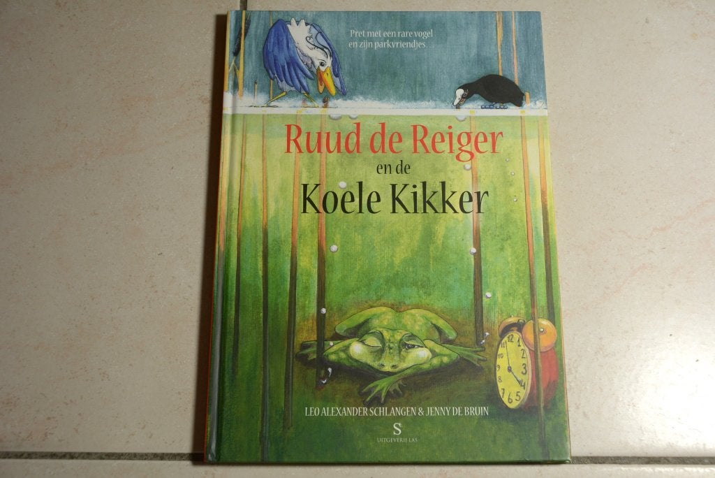 Ruud de Reiger en de Koele Kikker / Leo Alexander Schlangen, Ophalen of Verzenden, Zo goed als nieuw, Fictie algemeen, Voorleesboek