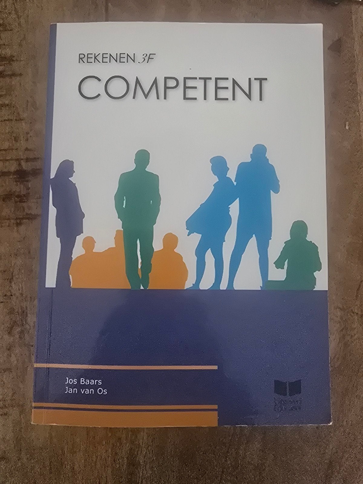 Rekenboek Rekenen 3F Competent - Jos Baars, Jan van Os, Boeken, Schoolboeken, Overige vakken, Overige niveaus, Ophalen, Jos Baars, Jan van Os