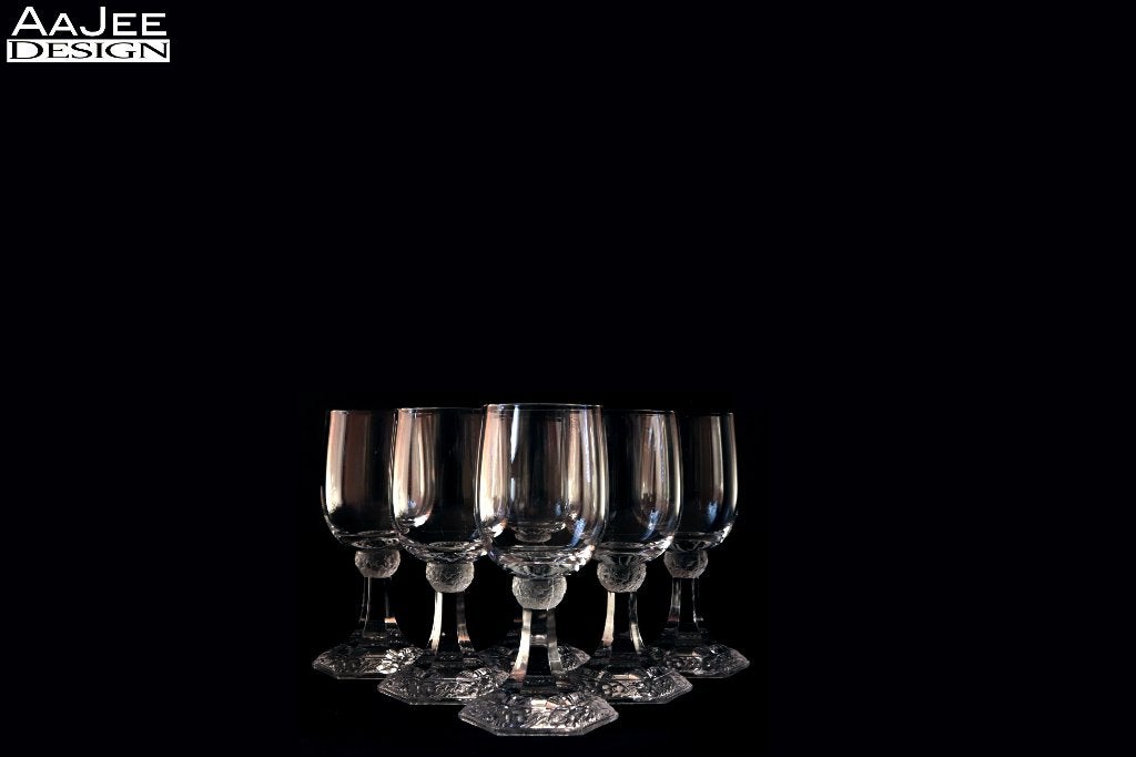 6 Rosenthal – Maria – Bitterglaasjes – Classic – Kristal, Ophalen of Verzenden, Zo goed als nieuw, Borrel- of Shotglas