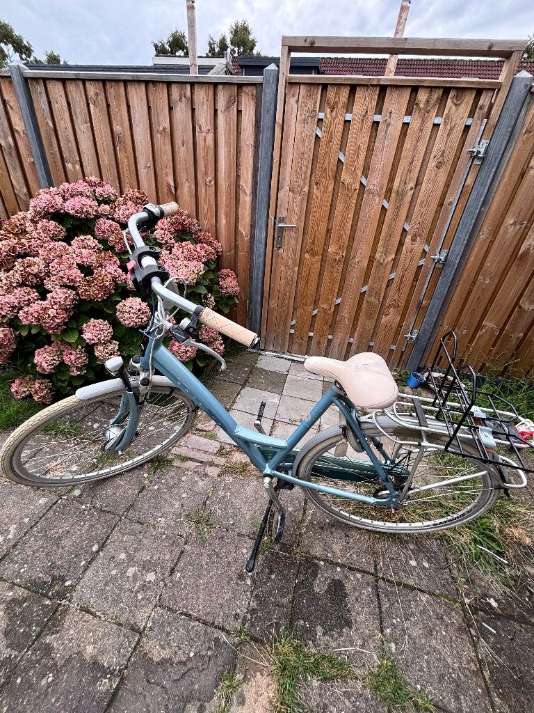Batavus damesfiets 28 inch, lichtblauw, Fietsen en Brommers, Fietsen | Dames | Damesfietsen, Ophalen, Gebruikt, Versnellingen