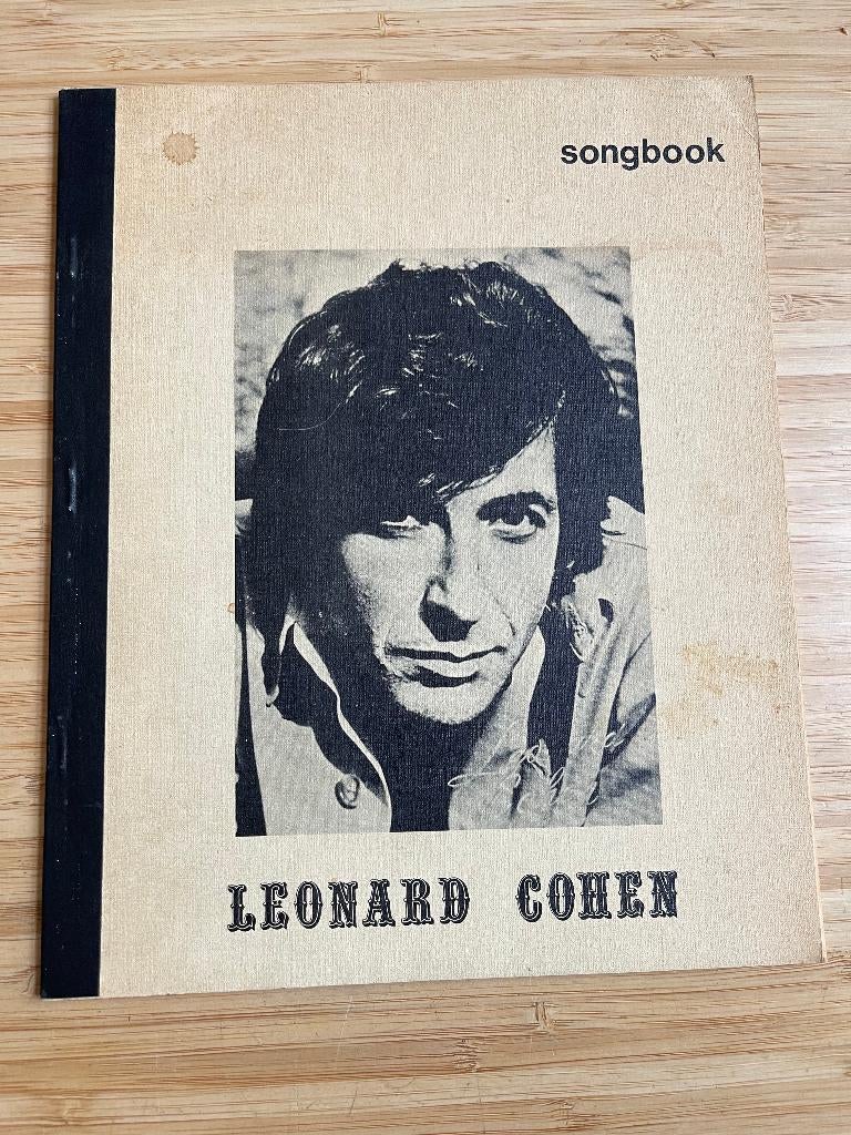 Leonard Cohen Songbook, Ophalen of Verzenden, Gebruikt, Boek, Tijdschrift of Artikel
