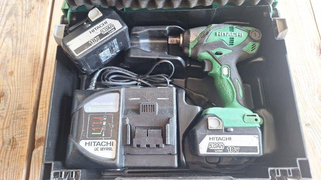 Hitachi Hikoki W18DSDL Accu Slagmoersleutel slagmoermachine, ., Ophalen of Verzenden, Zo goed als nieuw, .