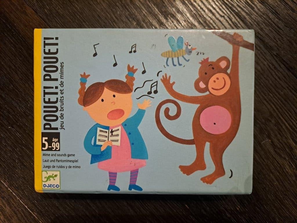 Djeco spel Pouet! (raad een wat ik ben / doe), Kinderen en Baby's, Ophalen of Verzenden, Gebruikt, Ontdekken