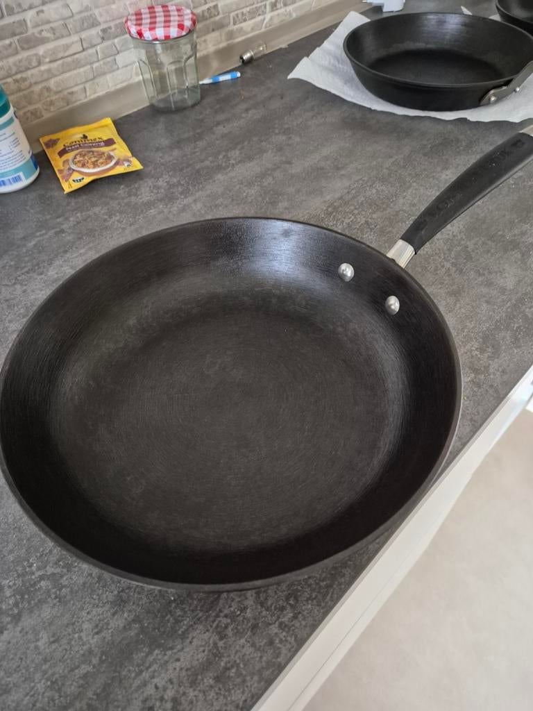 Ronneby Bruk Koekenpan Ultra Light Original 28 cm, Ophalen, Nieuw, Gietijzer, Koekenpan of Braadpan