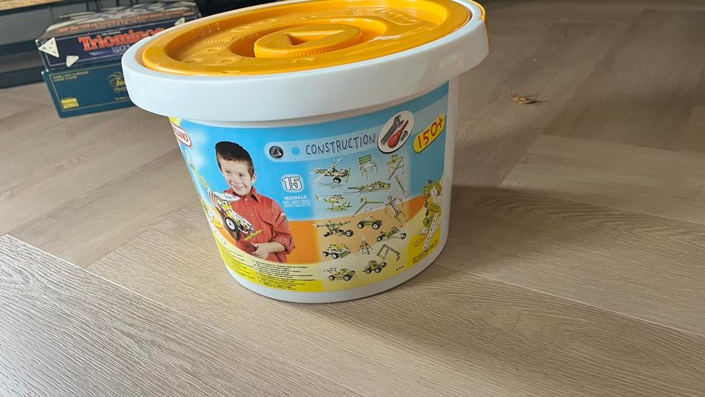 Plastic mecano, Ophalen, Gebruikt