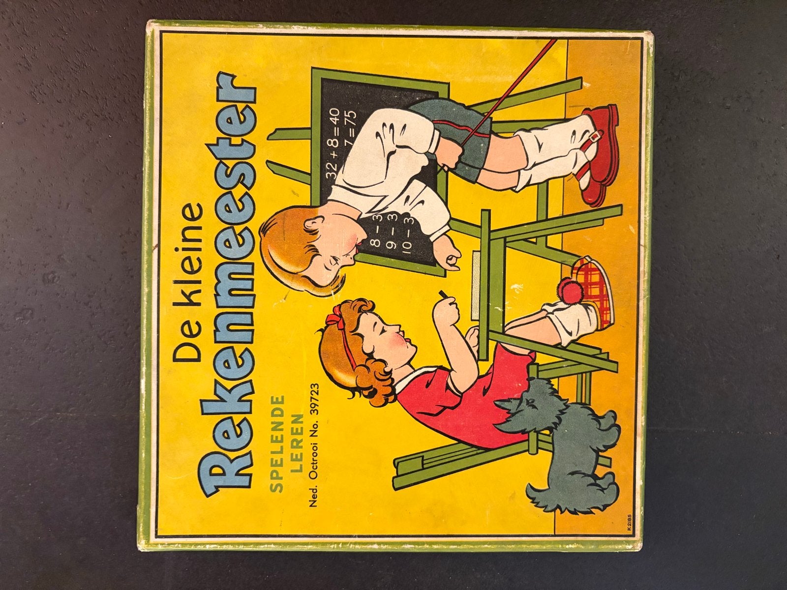 De kleine Rekenmeester - Vintage Rekenspel, Ophalen of Verzenden, Gebruikt, Rekenen