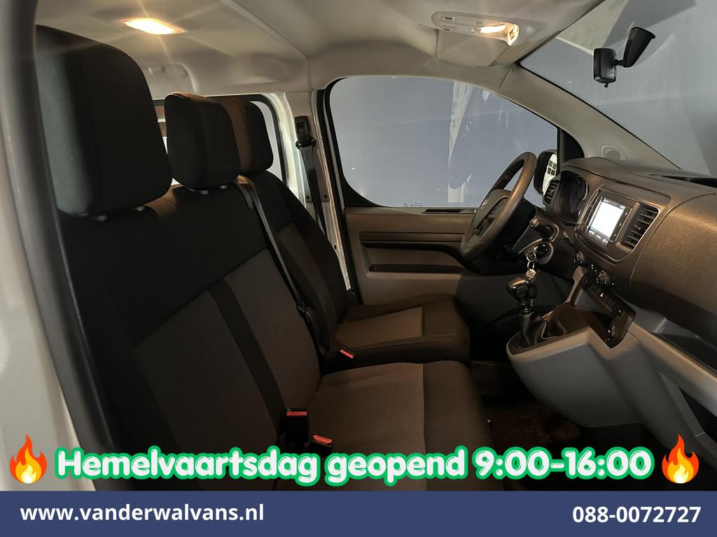 Opel Vivaro Combi 1.5 CDTI 120pk L2H1 Personenbus 9-Zits Eur, Auto's, Voorwielaandrijving, Stof, Parkeersensor, Wit
