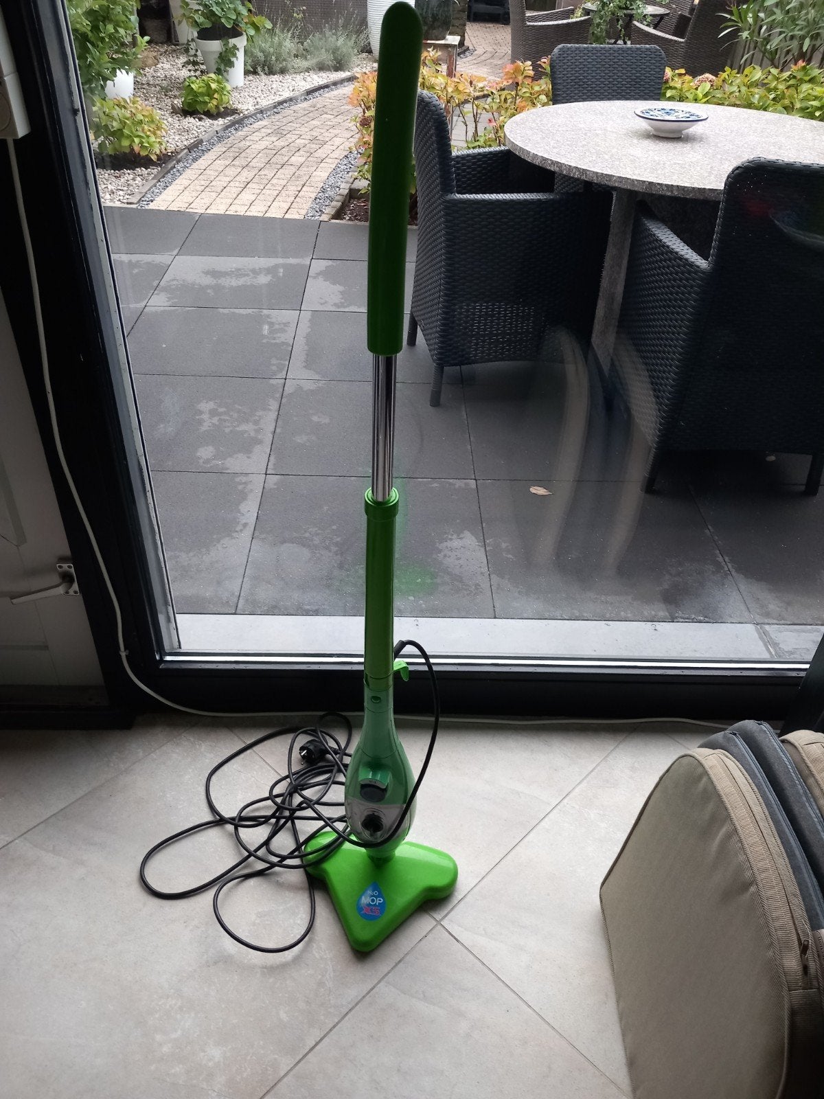 H2O Mop X5 Stoomreiniger - Groen, 1300W, Ophalen, Gebruikt