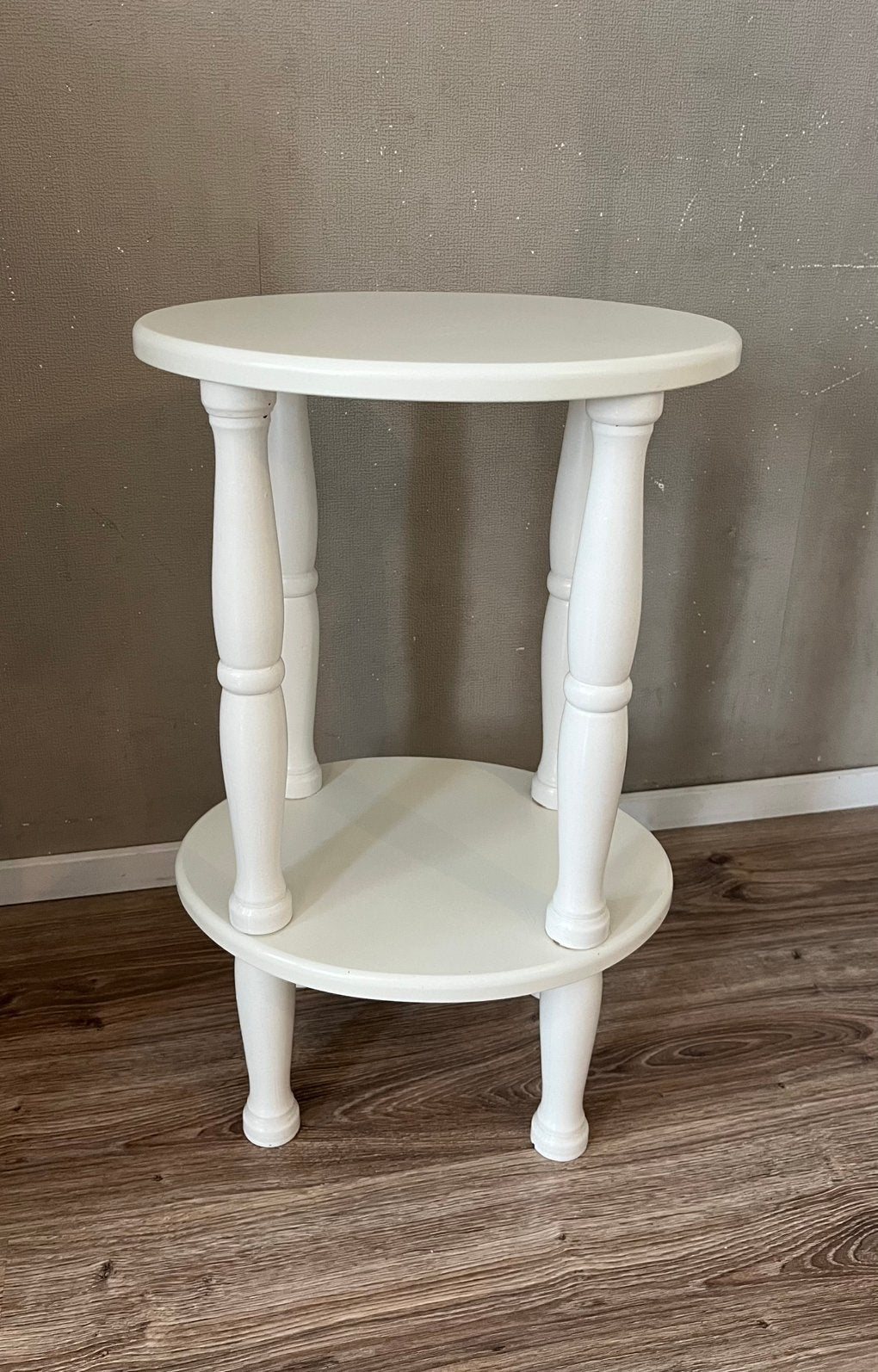 Bijzettafel/plantentafel, Minder dan 55 cm, Vintage, Ophalen of Verzenden, Zo goed als nieuw