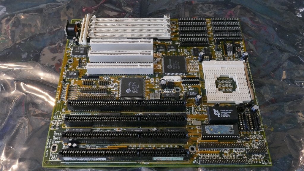 Gigabyte GA‑486AM/S | Socket 3 | PCI/ISA 486‑bord, Computers en Software, Vintage Computers, Ophalen of Verzenden