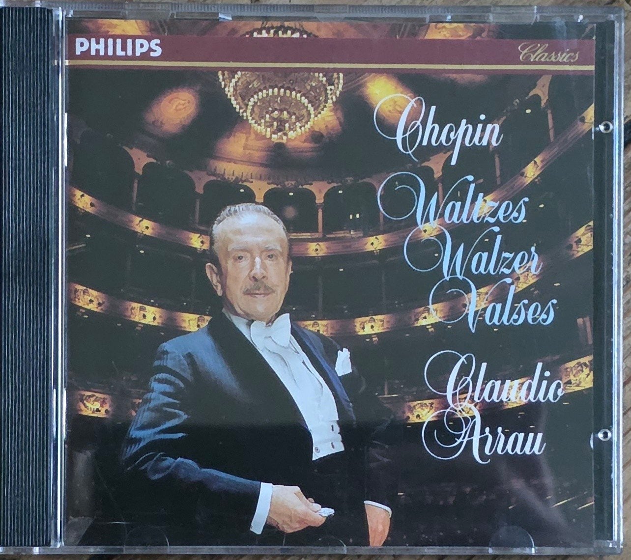 Chopin Waltzes - Claudio Arrau (Philips Classics CD), Ophalen of Verzenden, Romantiek, Zo goed als nieuw, Orkest of Ballet