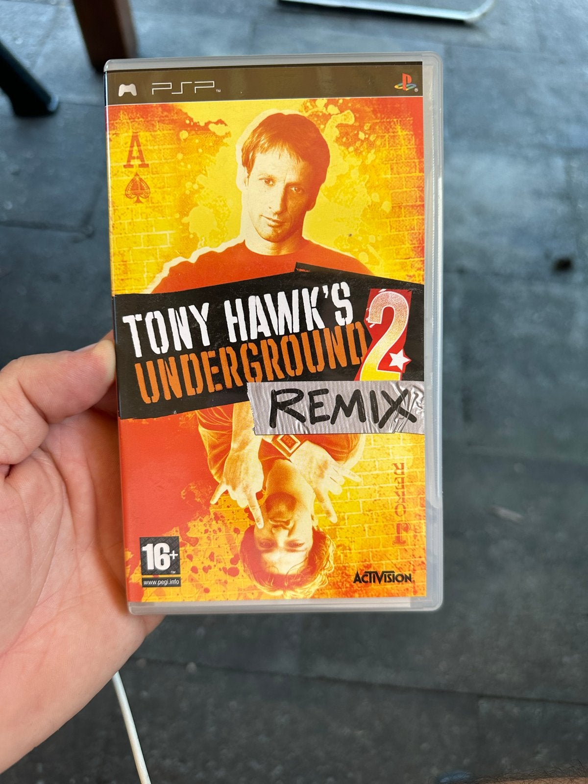 Tony Hawk's Underground 2 Remix PSP (Doosje + Boekje), Gebruikt, Ophalen of Verzenden, 3 spelers of meer, Gekoppelde computers