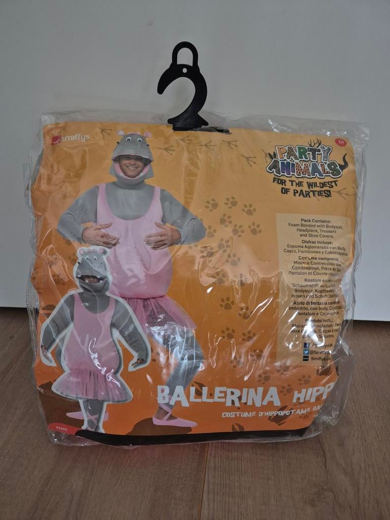 Verkleedpak ballerina hippo, Carnaval, Kleding, Gedragen, Ophalen