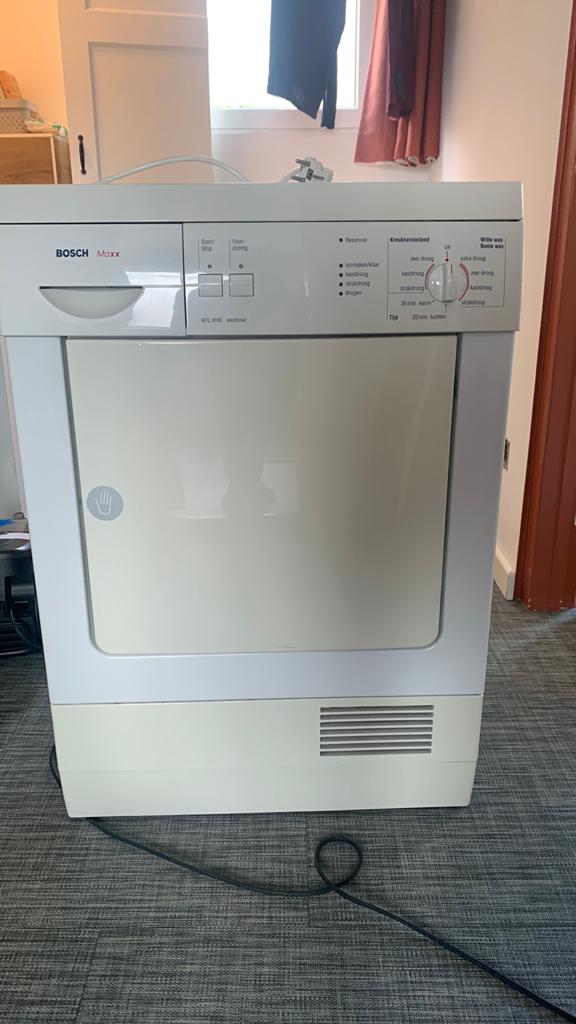 Bosch Maxx WTL6100NL Condensdroger, Ophalen, 6 tot 8 kg, Gebruikt, Voorlader