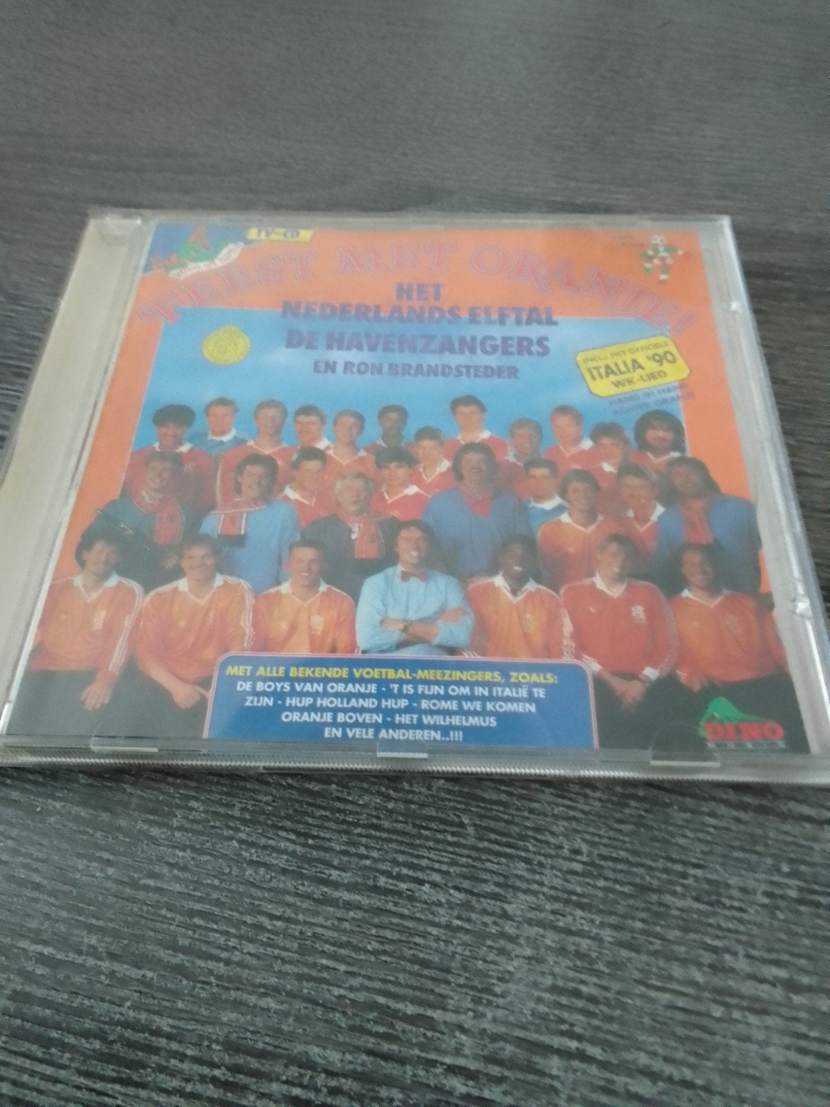 Het Nederlands Elftal, De Havenzangers & Ron Brandsteder CD, Ophalen, Gebruikt, Feestmuziek, Inclusief doosje